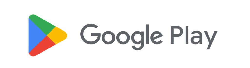Google Play logo.