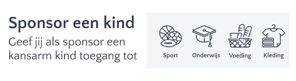 Sponsor een kind pagina op nofam.org.