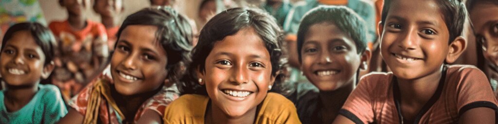 Nofam kindsponsoring - Kinderen uit India.